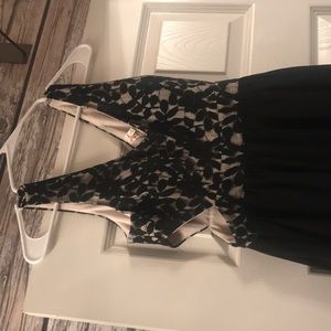Black cocktail dress